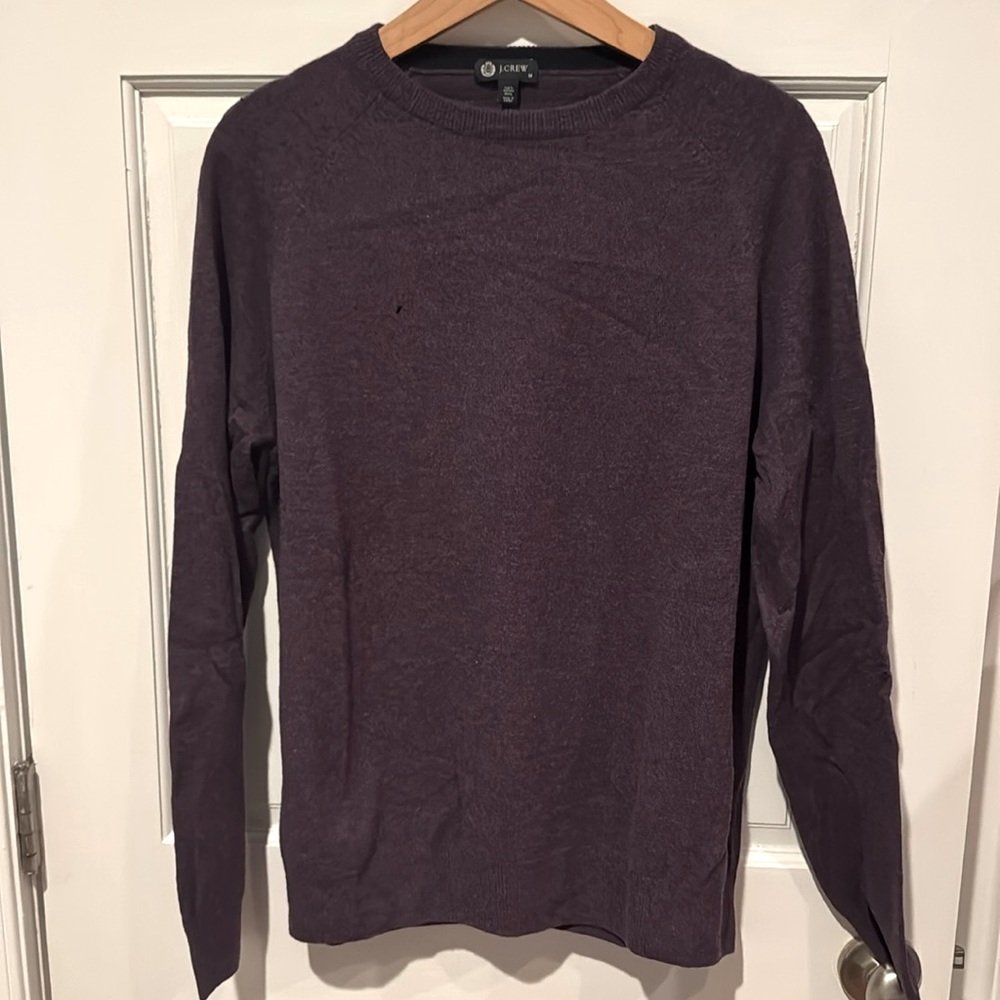100% Marino Wool J.Crew Crewneck Sweater